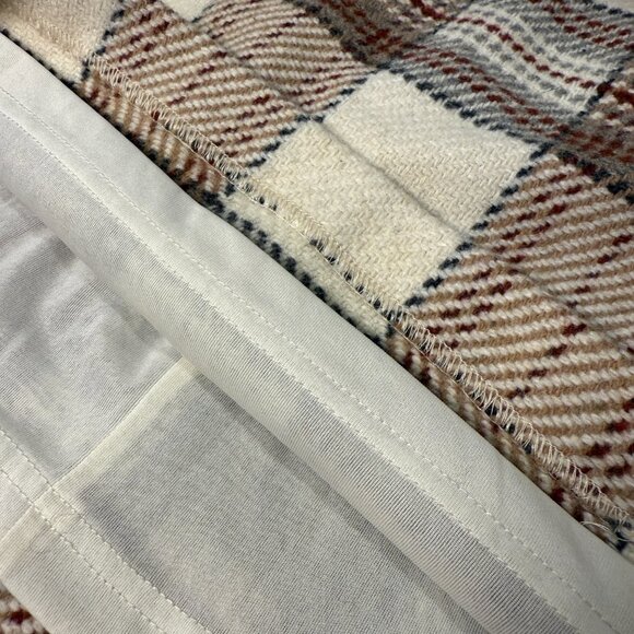 H&M Neutral Plaid Mini Skirt - Picture 5 of 6